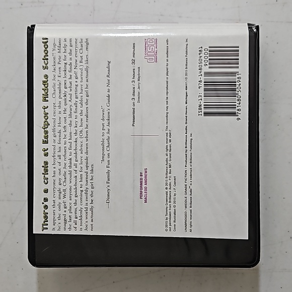 Charlie Joe Jackson's Guide to Planet Girl Audiobook by Tommy Greenwald - Picture 3 of 6